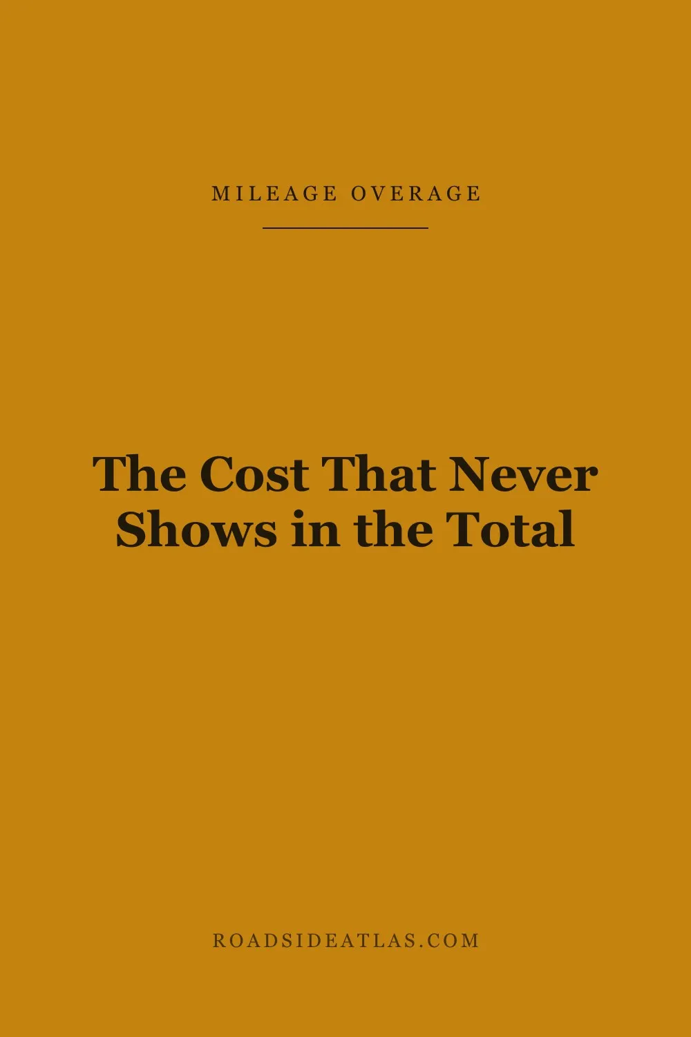 RV rental mileage overage rates compared