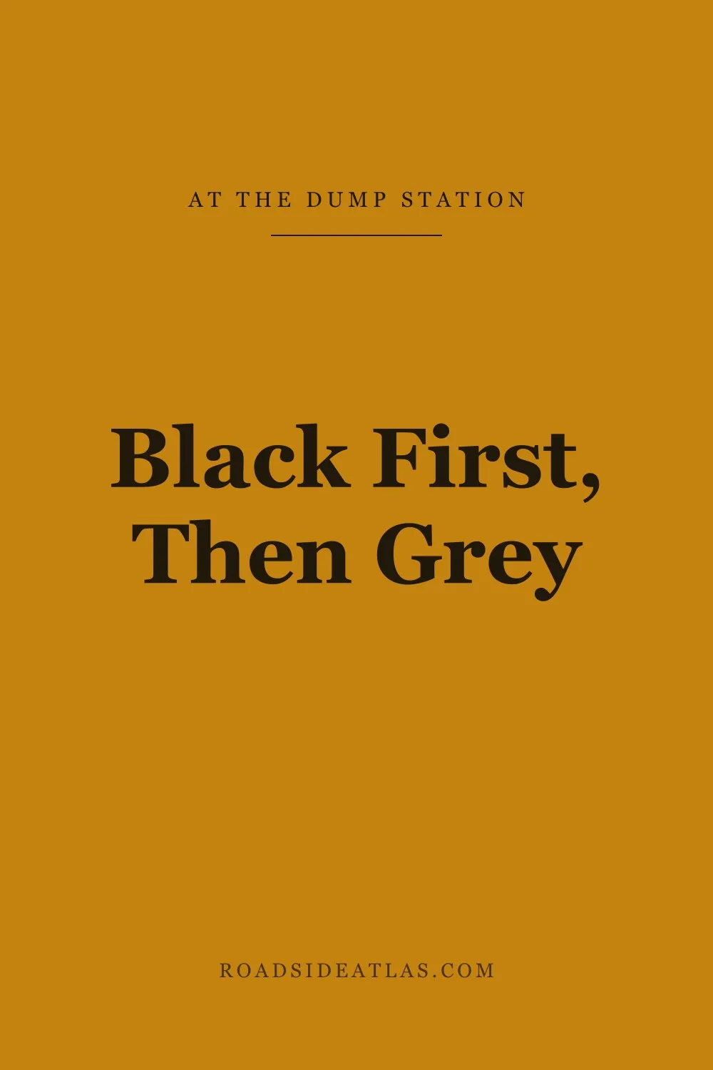 Black first, then grey